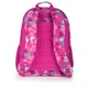 Rucsac Gabol Clover, doua compartimente, tesatura hidrofuga, 34 x 46 x 20 cm, roz