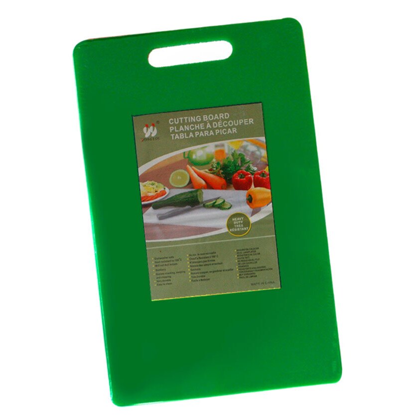 Tocator profesional bucatarie polietilena 37x23x1,2cm culoare verde MN0198490