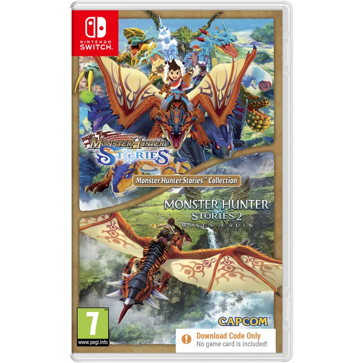 Monster Hunter Stories Collection (code In A Box) Nintendo Switch Játékszoftver