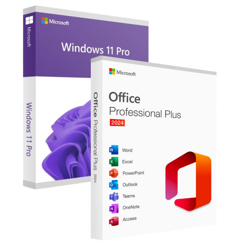 Licenta Microsoft Windows 11 Pro + Office 2024 Pro Plus, USB - eMAG.ro