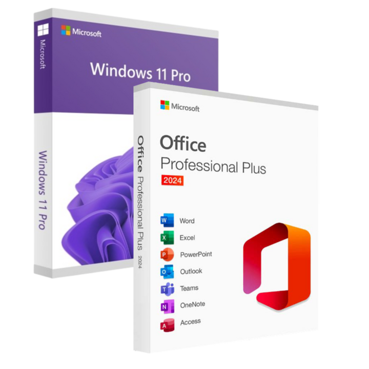 Лиценз за Microsoft Windows 11 Pro + Office 2024 Pro Plus, USB