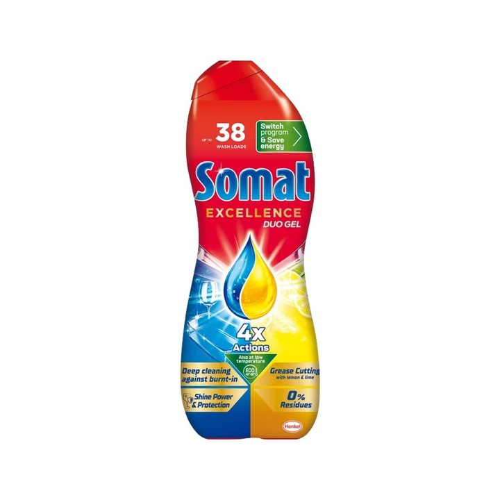 Detergent de vase 685 ml Somat Excellence Grease Lemon