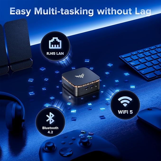 Mini PC Nipogi E1 Procesor Intel Alder Lake-N97 up to 3.60GHz
