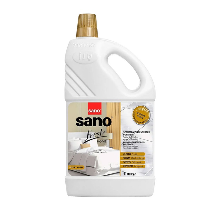 Опаковка от 2 X Sano Floor Fresh Home Luxury Hotel Floor Solution 1000 ml