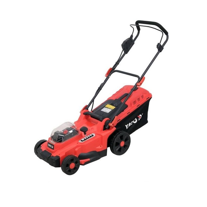 Masina de tuns gazon cu acumulator 37cm, 2x18V, 2x4Ah