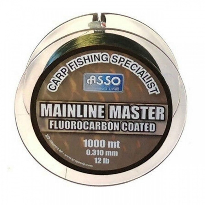 Fir Monofilament Asso Mainline Master 0.35mm 7.26kg 1000m Green
