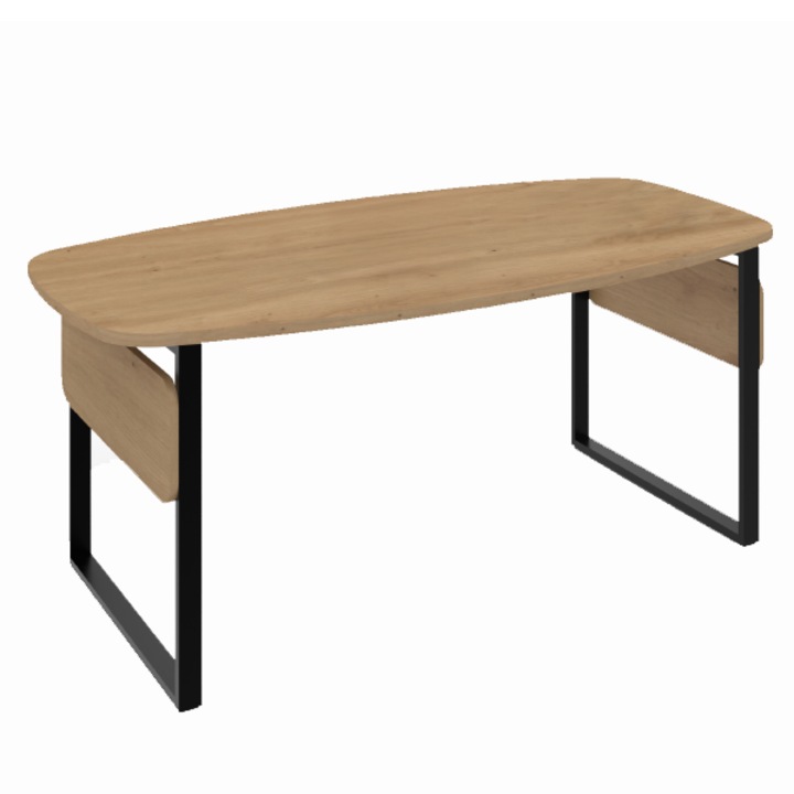 Masa de conferinta moderna, 200x93x74 cm, stejar Arlington Maro