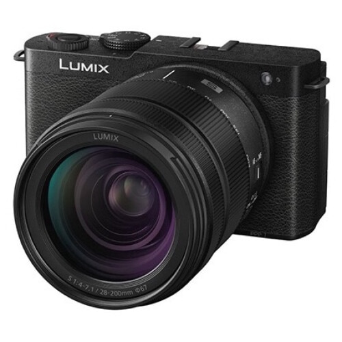 Camera fara oglinda Panasonic Lumix S9, cu obiectiv S 28-200mm f/4