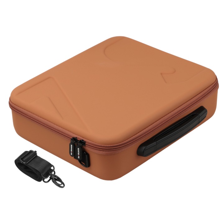 Valiza Sunnylife pentru drona DJI FLIP, portocalie, dimensiuni 31x27x8cm, set pentru drona si accesorii