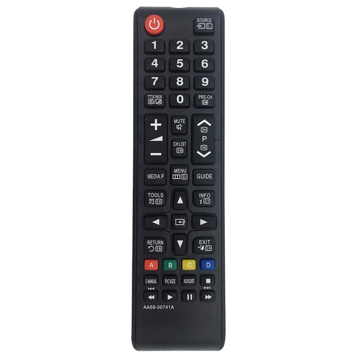 Резервно дистанционно управление CARDSPLITTER за Samsung, AA59-00741A, черно, инфрачервено