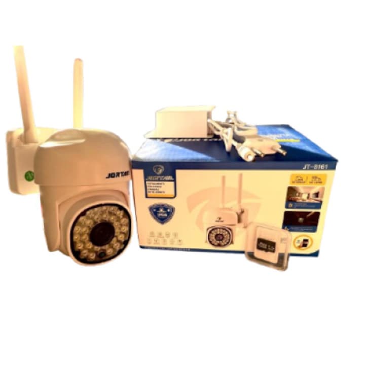 Jortan 8161QJ térfigyelő kamera, 32 GB-os kártya, 28 LED, WIFI, FULL HD IP66