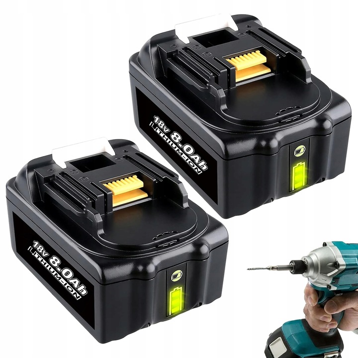 Батерия Bedee 5000mAh, 18V, черна