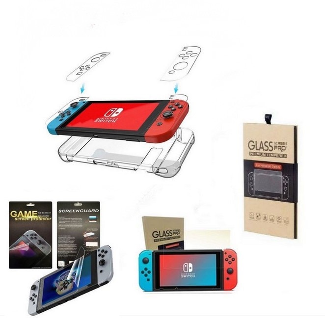 Set Nintendo SkyTechs® 5 bucati pentru Nintendo Switch 2 x husa