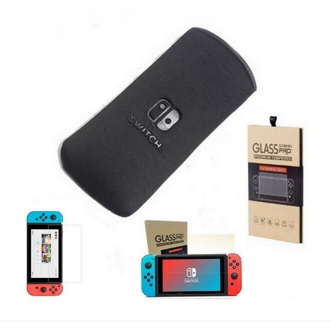 Set Nintendo SkyTechs® 5 bucati pentru Nintendo Switch 2 x husa
