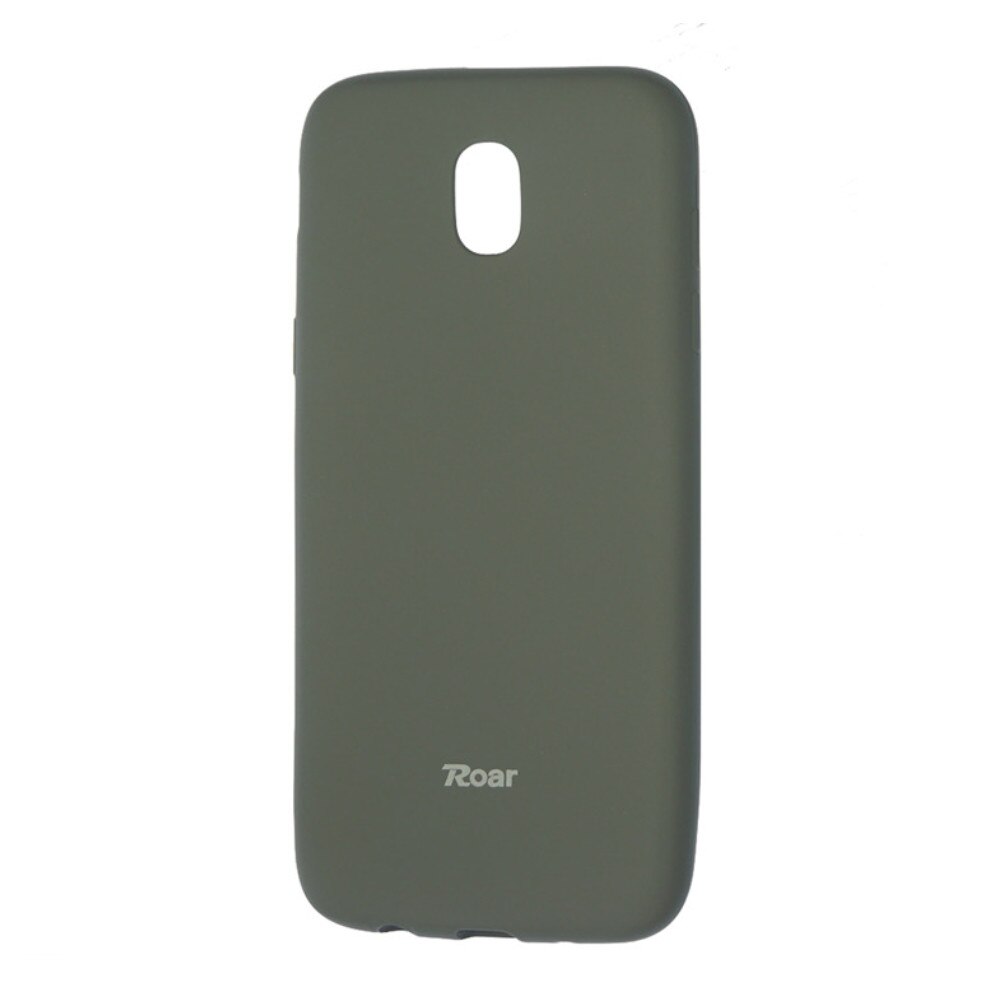 Husa din silicon mat Roar pentru Samsung Galaxy J7 2017, gri