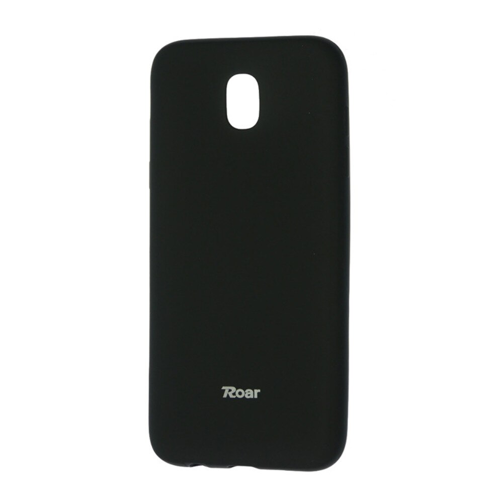 Husa din silicon mat Roar pentru Samsung Galaxy J3 2017, negru