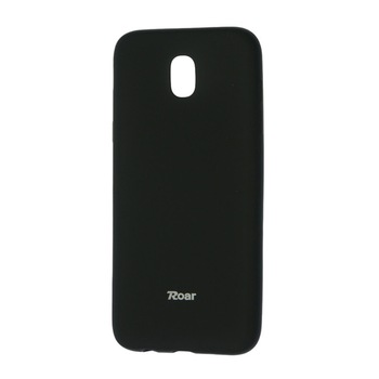 Husa din silicon mat Roar pentru Samsung Galaxy J3 2017, negru Husa din silicon mat Roar pentru Samsung Galaxy J3 2017, negru