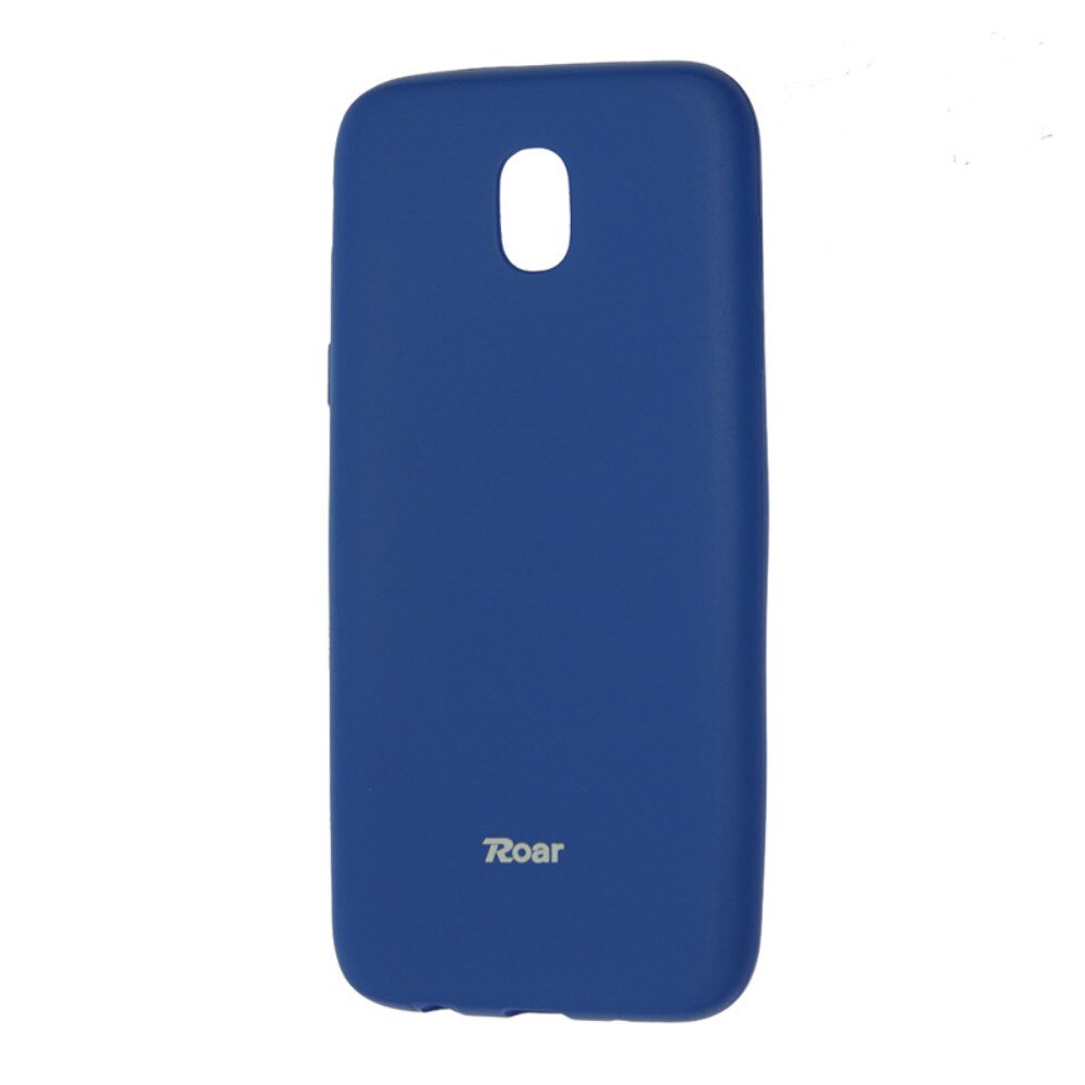 Husa din silicon mat Roar pentru Samsung Galaxy J3 2017, albastru