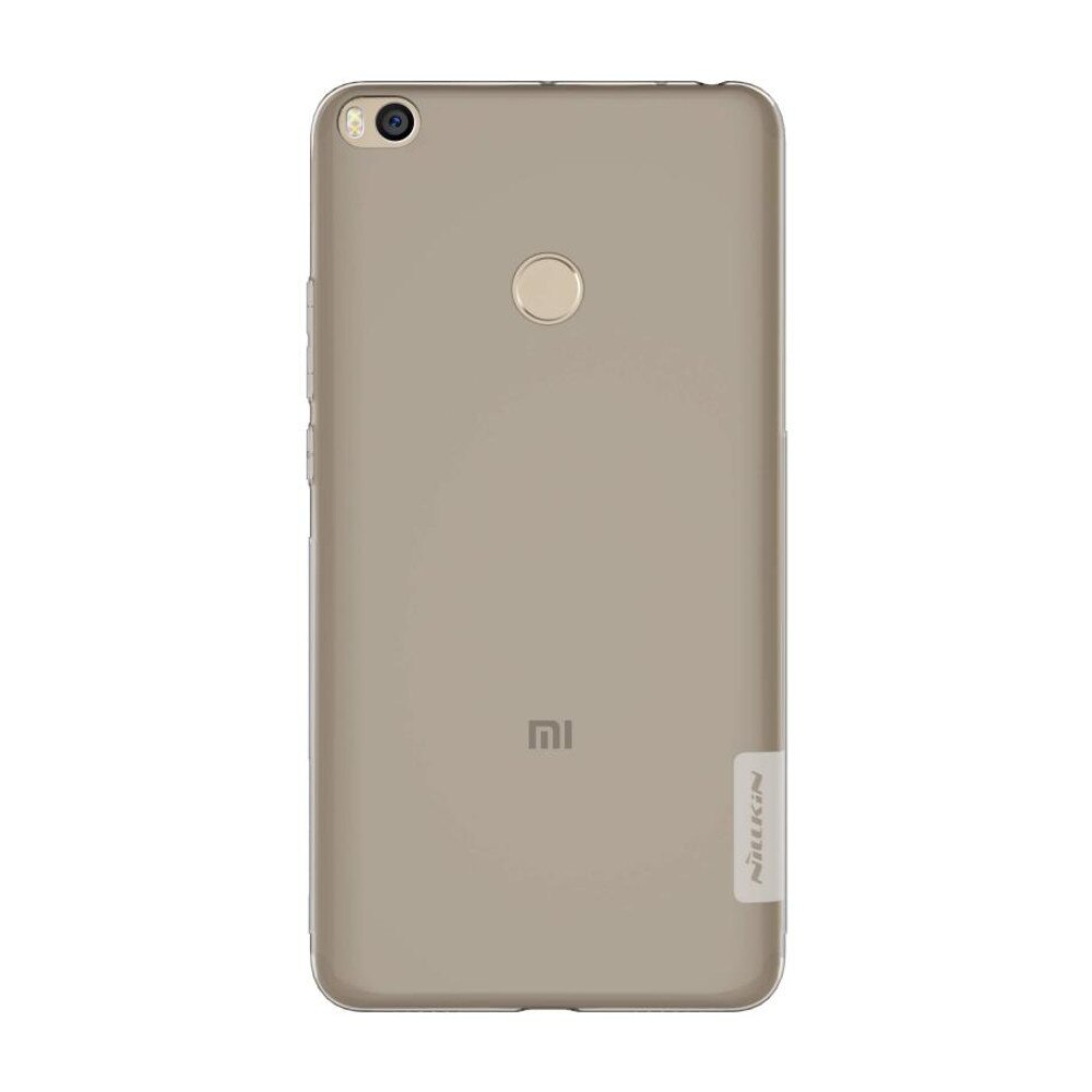 Husa din silicon Nillkin pentru Xiaomi Mi Max 2, negru transparent