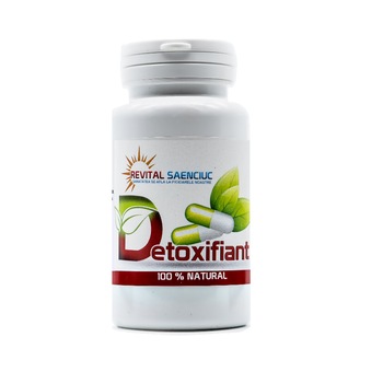 Detoxifiant, Revital Saenciuc, 120 capsule Detoxifiant, Revital Saenciuc, 120 capsule