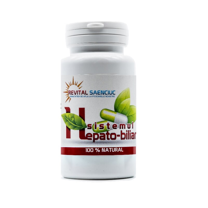 Sistemul Hepato-Biliar, Revital Saenciuc, 120 capsule