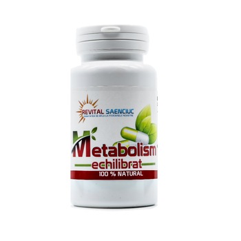 Metabolism echilibrat, Revital Saenciuc, 120 capsule Metabolism echilibrat, Revital Saenciuc, 120 capsule