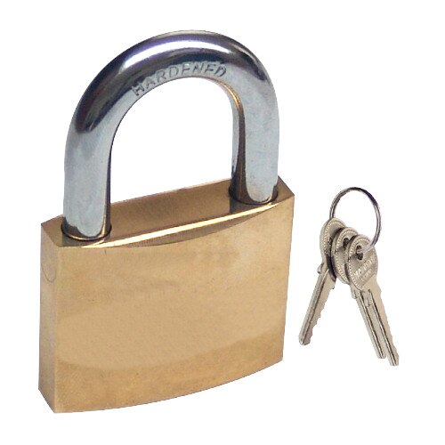 Lacat de alama simplu, 32mm