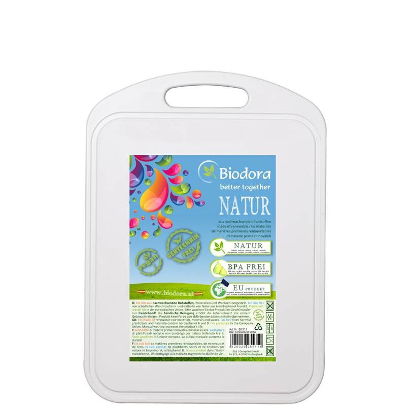 Tocator mediu Biodora, bioplastic, 29x21x0.5 cm