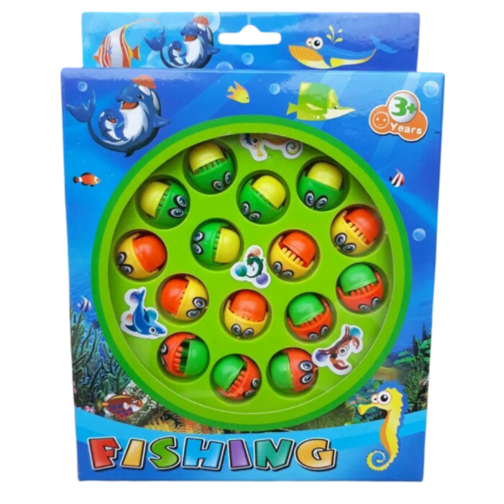 Joc de pescuit cu undite si 15 pestisori, SARALMA®