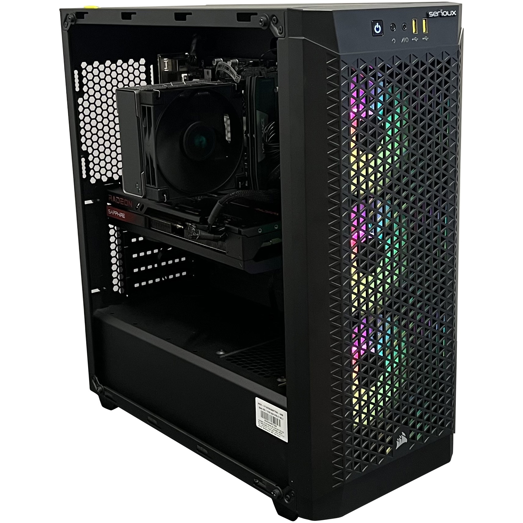 Sistem Desktop PC Gaming Serioux cu procesor Intel® Core™ i7