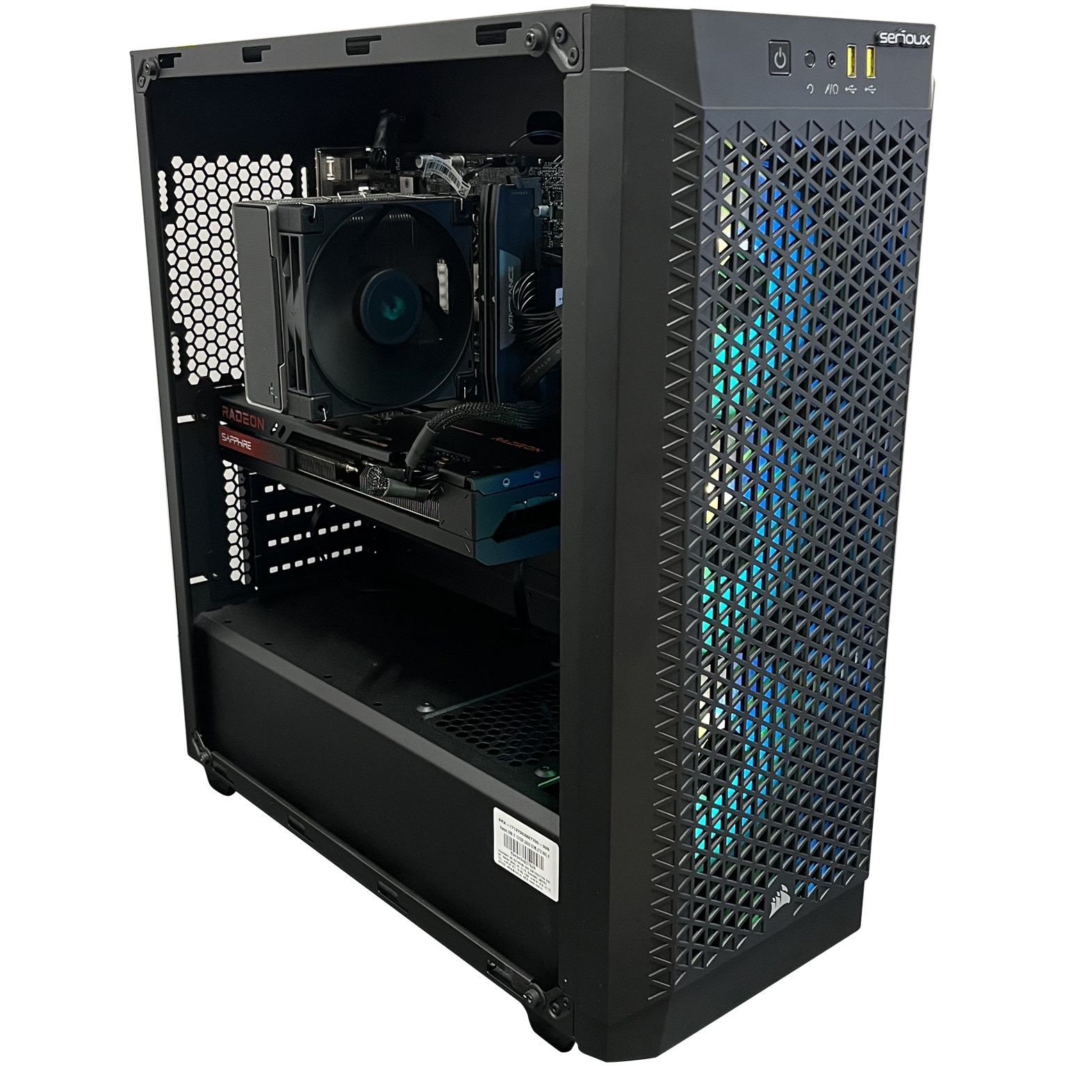 Sistem Desktop PC Gaming Serioux cu procesor Intel® Core™ i7