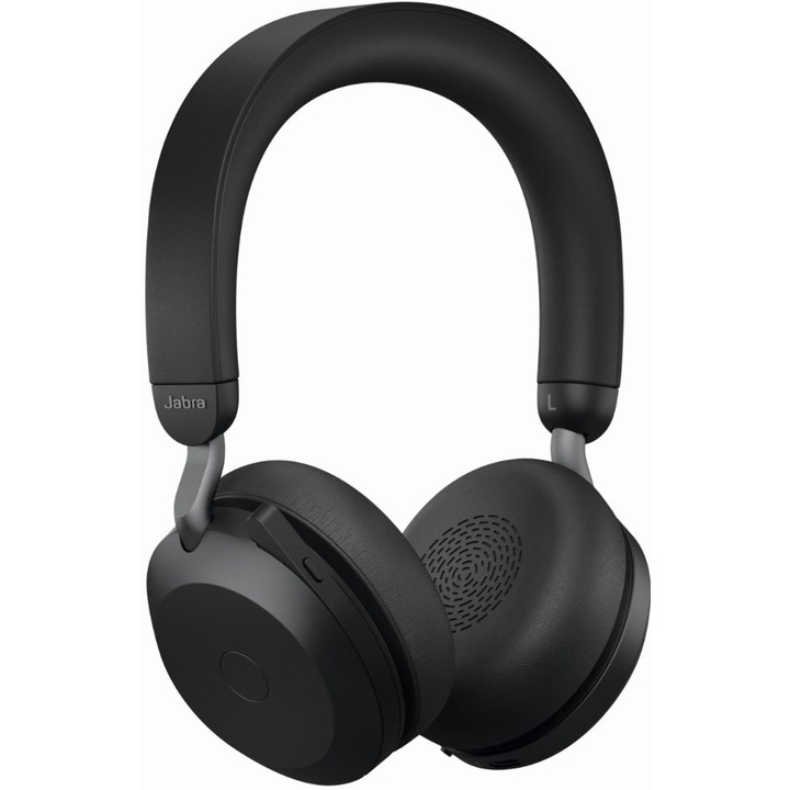 Стерео слушалки с микрофон Jabra Evolve2 75 UC, USB, Bluetooth черни