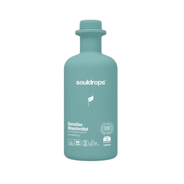 Souldrops Clouddrop folyékony mosószer érzékeny ruhákhoz 1,3 l, 20 mosás