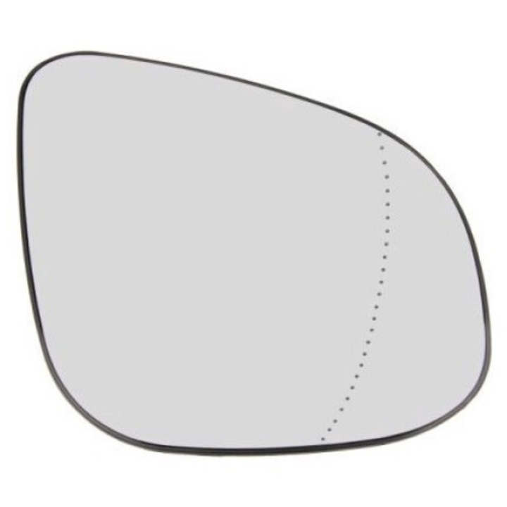 Tükörüveg, külső visszapillantó tükör BLIC 6472698 kompatibilis a MERCEDES-BENZ CITAN Mixto (Double Cabin) (W415) 2012–2021 típussal