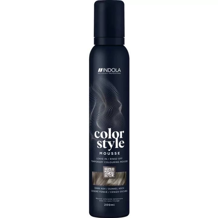Spuma coloranta Indola Dark Ash 200ml (Dark Ash)