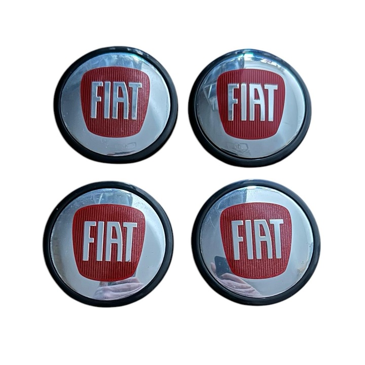 4db kerékburkolat készlet 59mm külső, 55mm belső Fiat kompatibilis/csere könnyűfém felni