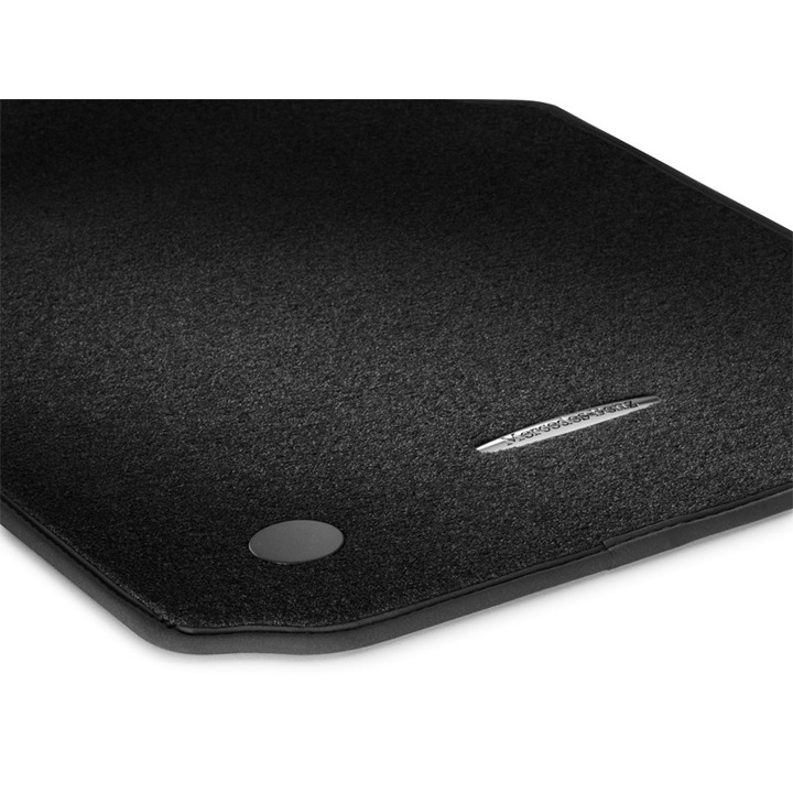 Set 4 covorase auto Mercedez Benz pentru GLS,MLE class 2012-2016, Mocheta, Negru