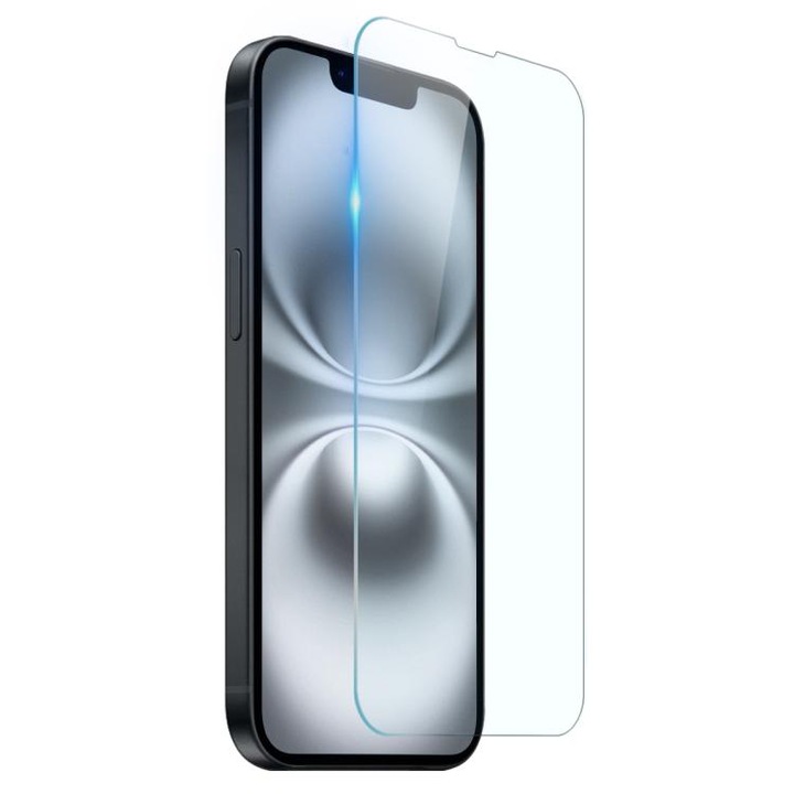 Скрийн протектор за Apple iPhone 16e / iPhone 13 / iPhone 13 PRO, ТВЪРДО закалено стъкло, прозрачен