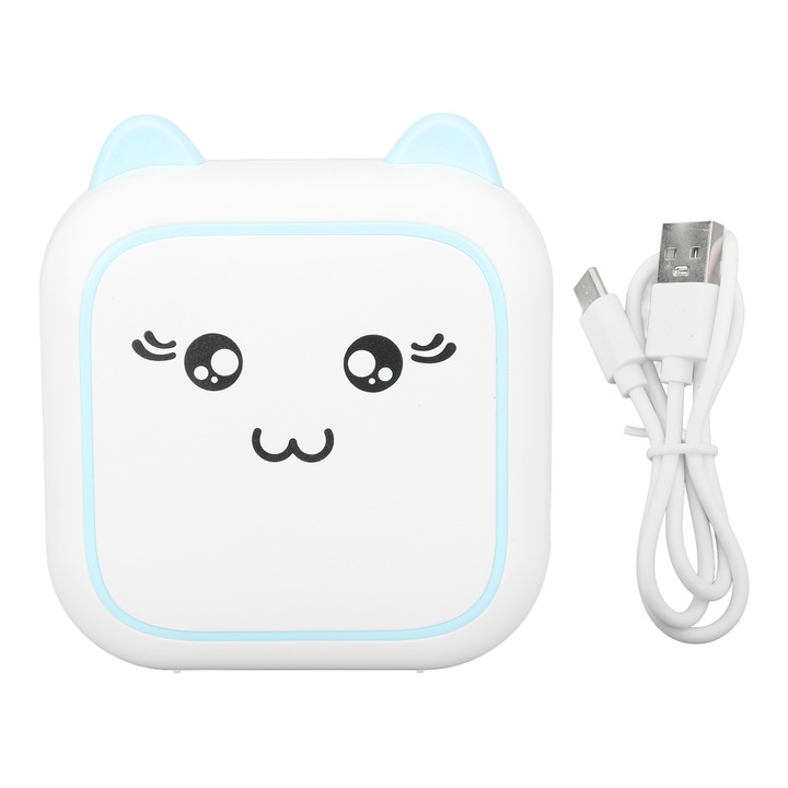 Imprimanta termica portabila Jormftte, compacta, Bluetooth, 800mAh