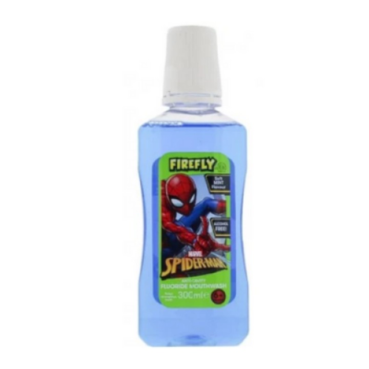 Apa de gura pentru copii Firefly Spider-Man 300ml