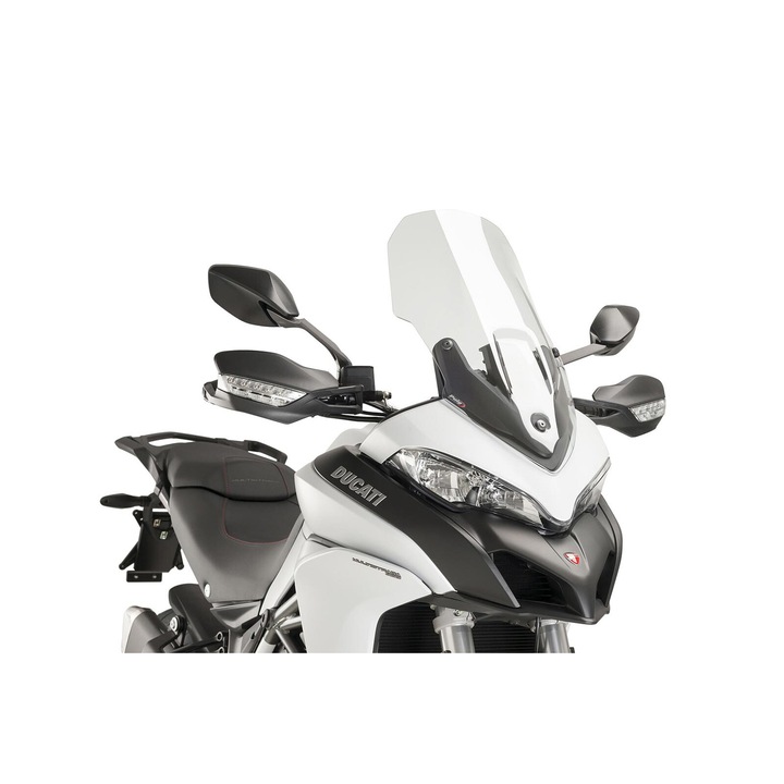 Предно стъкло PUIG touring за Ducati Multistrada 950/1200/1260, защита от вятър, лесен монтаж