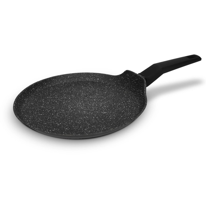 Тиган Zwieger Forte, 26 см, незалепващ, черен, за всички видове котлони