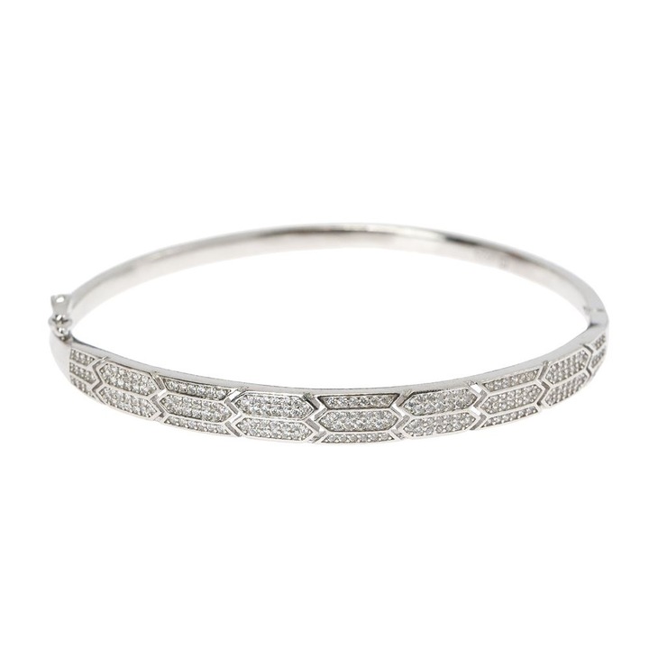 Bratara Argint Fixa Pietre Zirconiu