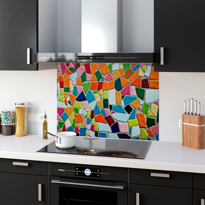 Panou/Contrablat Sticla Securizata Bucatarie, oct135 70x55cm