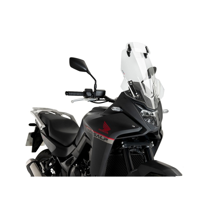 Предно стъкло за мотоциклет, PUIG, с регулируем дефлектор за Honda XL750 Transalp 2023-2024, защита от вятър, високо оптично качество