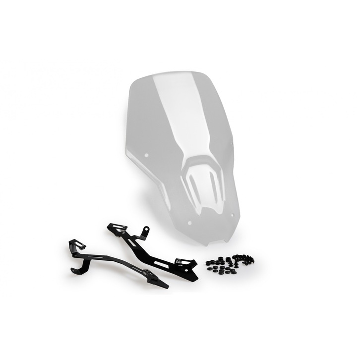 Предно стъкло за мотоциклет, PUIG, за Honda CRF1100L Africa Twin 20-23, защита от вятър, лесен монтаж