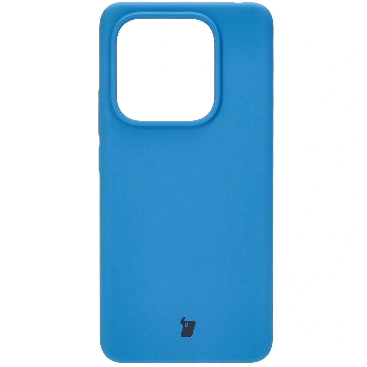 Husă din silicon BizonMobile Soft Case pentru Xiaomi Redmi Note 14 5G, albastru, 16.14x7.32cm