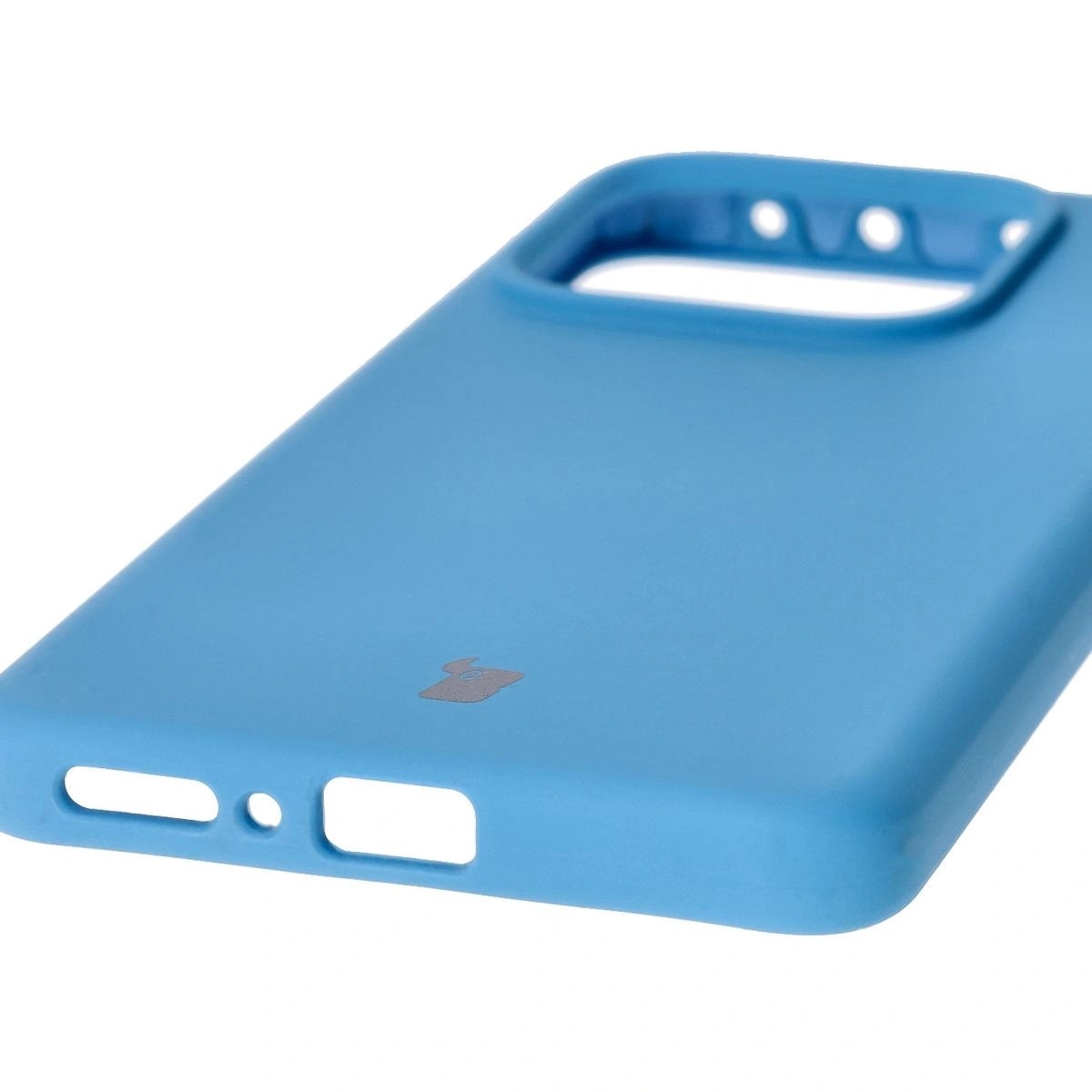 Husă din silicon BizonMobile Soft Case pentru Xiaomi Redmi Note 14 5G, albastru, 16.14x7.32cm