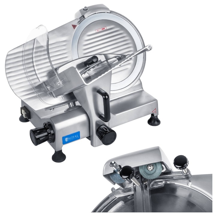 Feliator electric Royal Catering RCAM 250PRO, 250mm, 0-12mm grosime taiere, 38x48x37cm