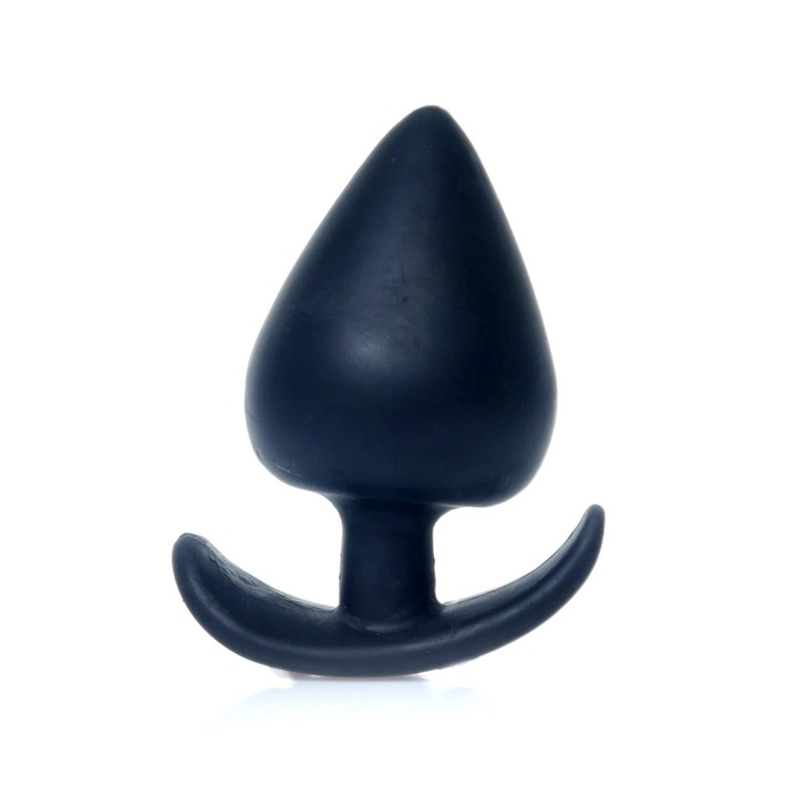 B - Series anális dugó, EasyLove, 9,5x5 cm, TPE anyag, vízálló, fekete